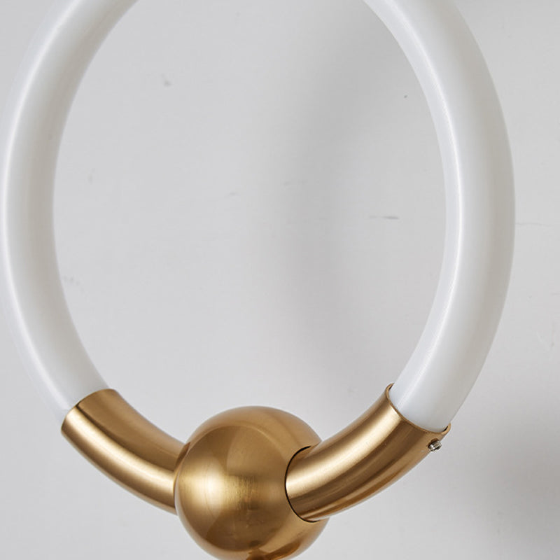 Round Bar Acrylic Iron Wall Lamp