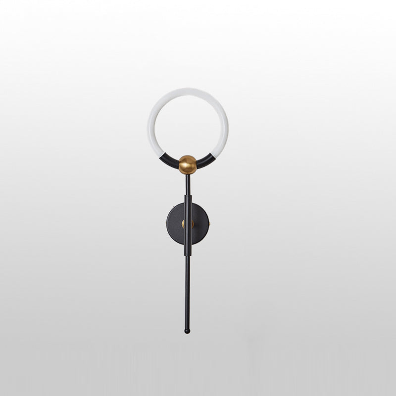 Round Bar Acrylic Iron Wall Lamp