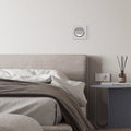 Round Square Aluminum Living Wall Lamp