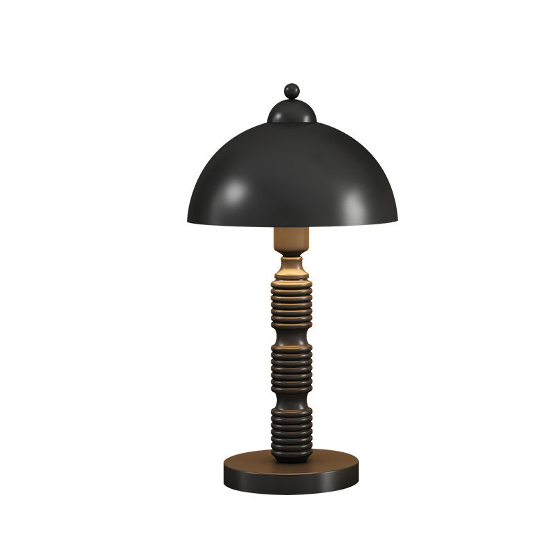 Half Round Column Iron Table Lamp