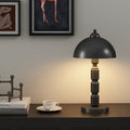 Half Round Column Iron Table Lamp