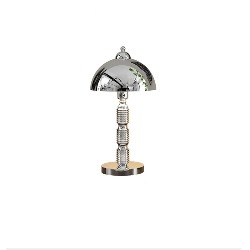 Half Round Column Iron Table Lamp