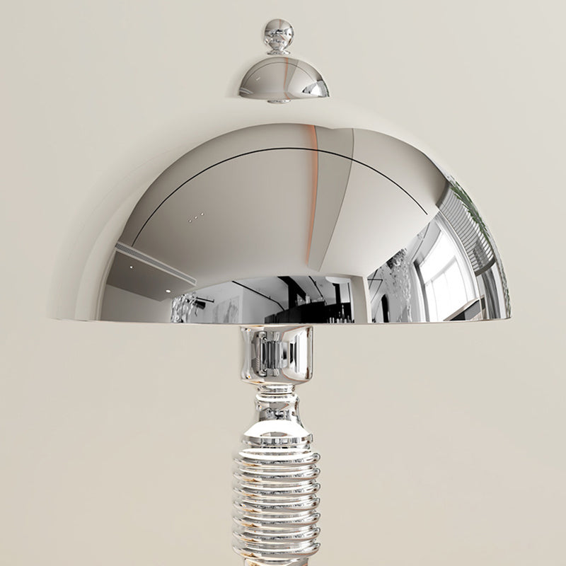 Half Round Column Iron Table Lamp