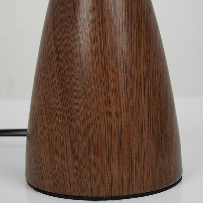 Crushed Flower Round Orb Table Lamp