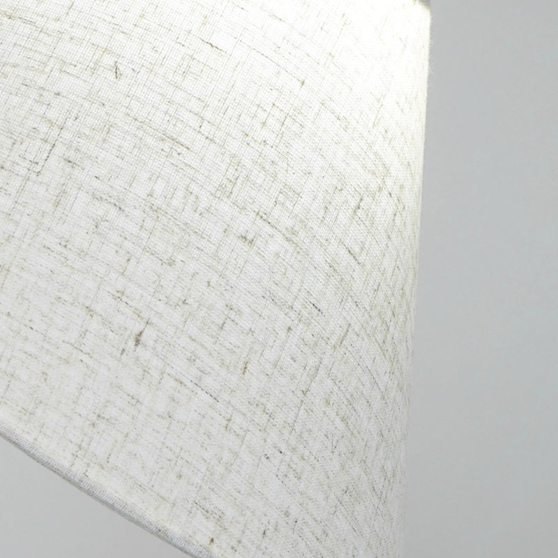 Crushed Cone Cylinder Fabric Table Lamp