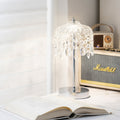 Branch Round Crystal Iron Table Lamp