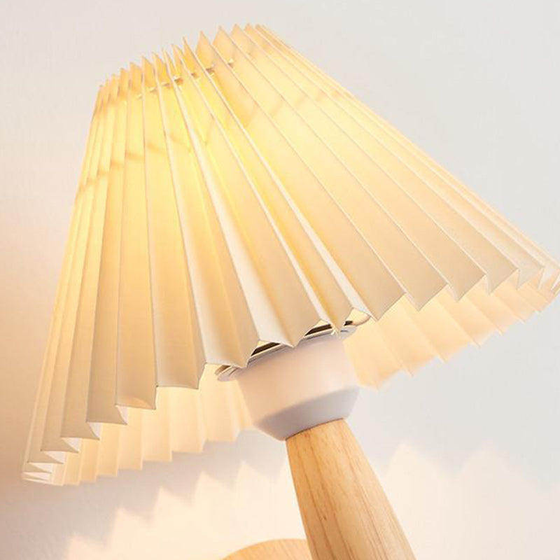 Pleated Umbrella Column Pleated Wall Lamp