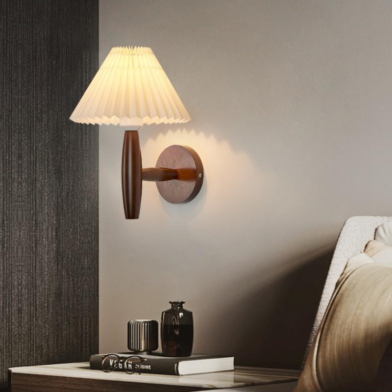 Pleated Umbrella Column Pleated Wall Lamp