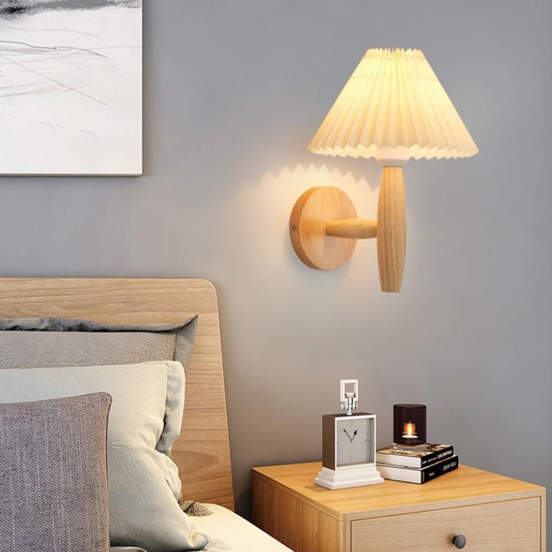 Pleated Umbrella Column Pleated Wall Lamp