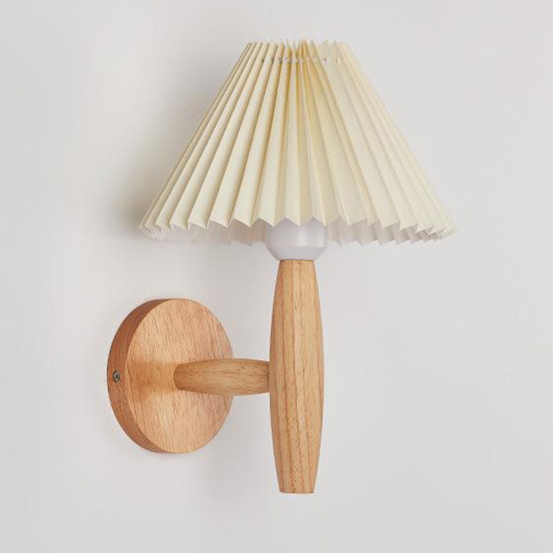 Pleated Umbrella Column Pleated Wall Lamp