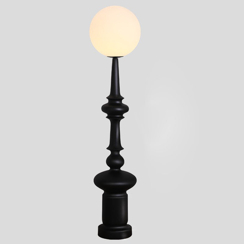 Roman Column Round Acrylic Floor Lamp