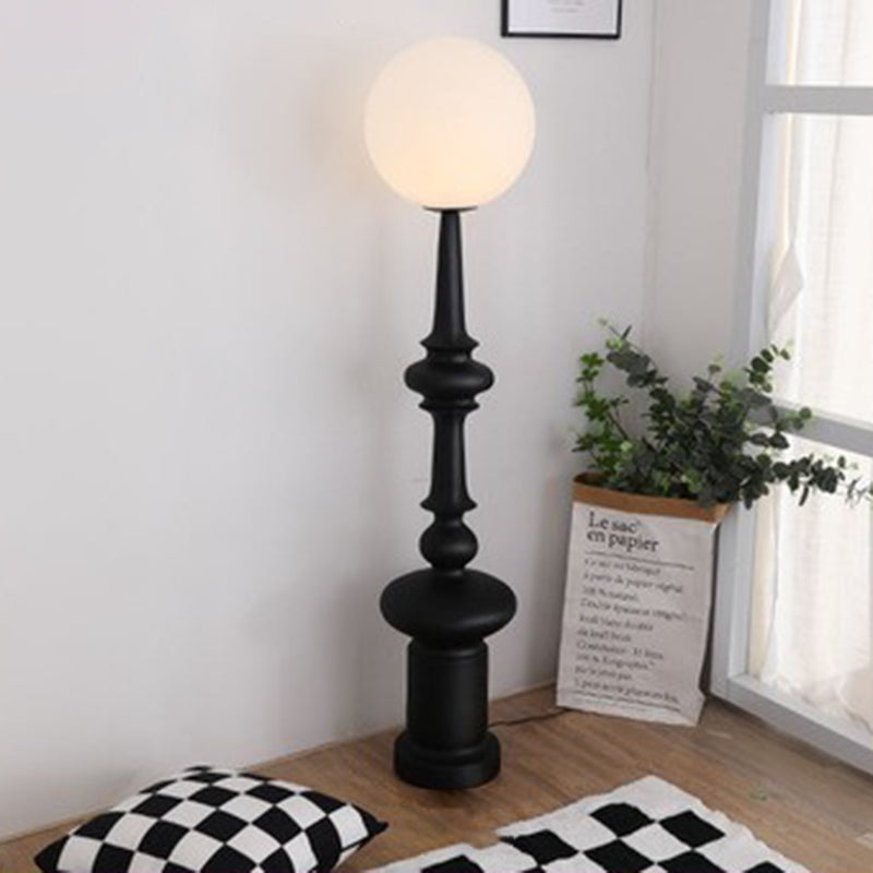 Roman Column Round Acrylic Floor Lamp