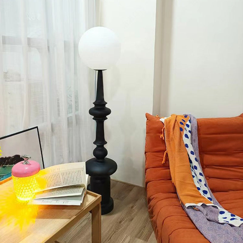 Roman Column Round Acrylic Floor Lamp