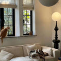Roman Column Round Acrylic Floor Lamp