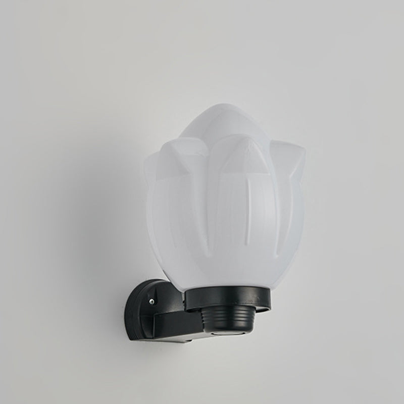 Flower Cone Square Cylinder Outdoor Light