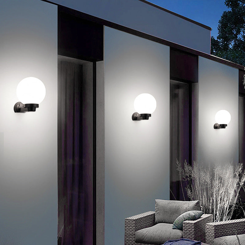 Flower Cone Square Cylinder Outdoor Light