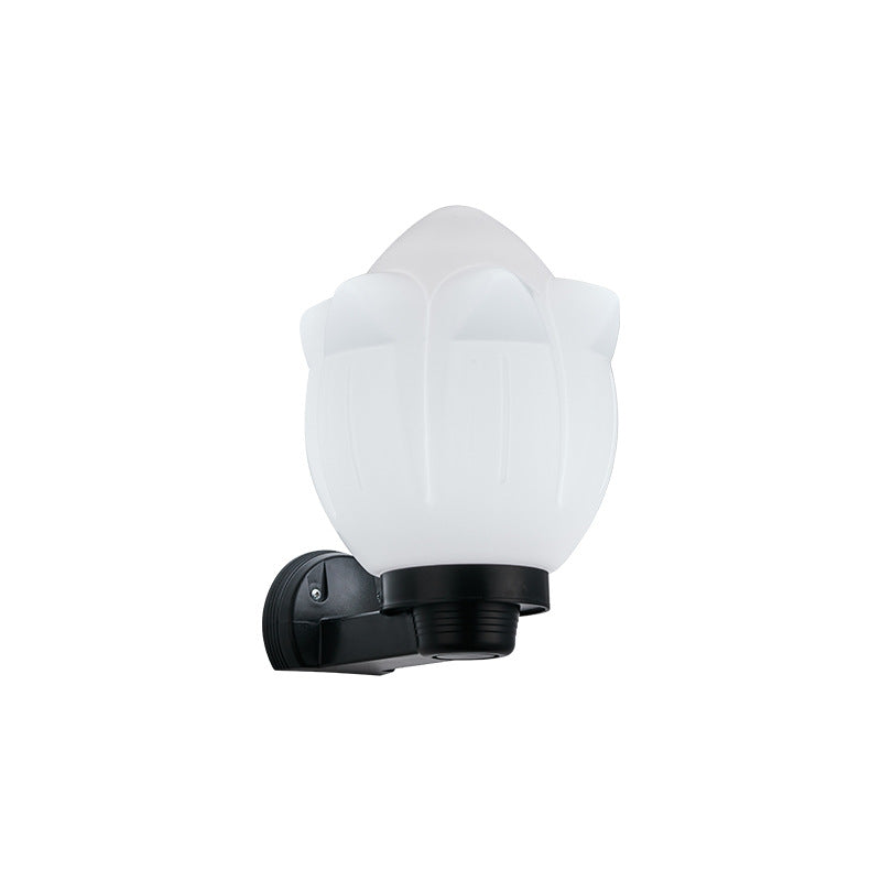 Flower Cone Square Cylinder Outdoor Light