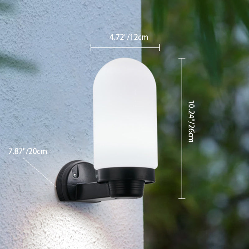 Flower Cone Square Cylinder Outdoor Light