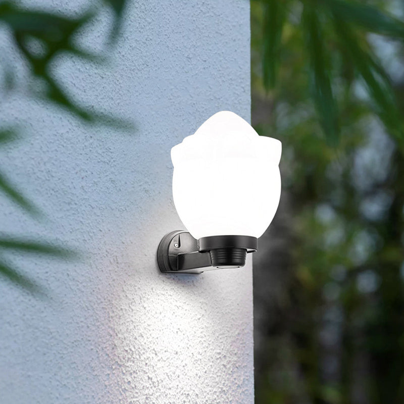 Flower Cone Square Cylinder Outdoor Light