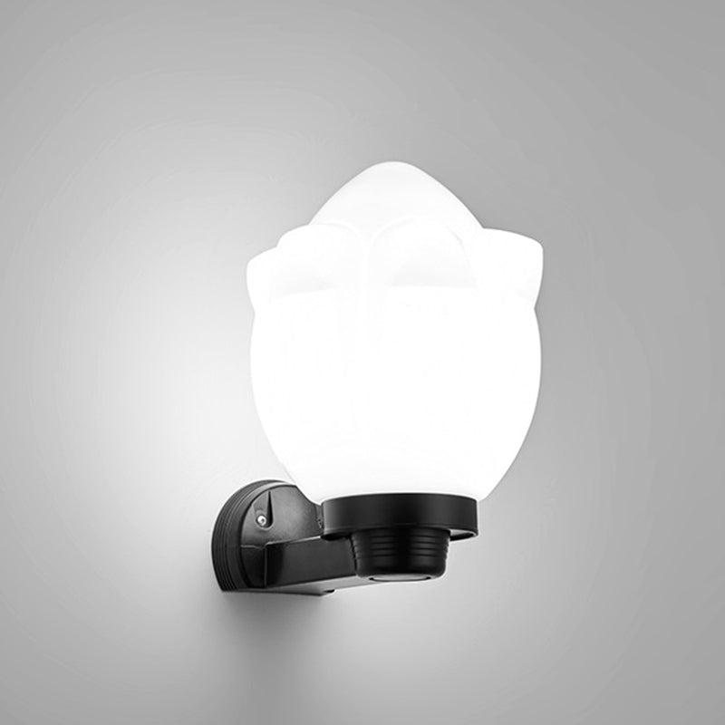Flower Cone Square Cylinder Outdoor Light