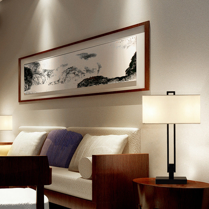 Square Round Straight Line Table Lamp
