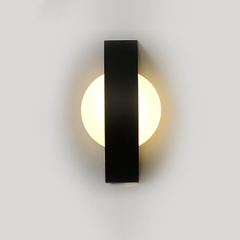 Curved Square Round Acrylic Wall Lamp