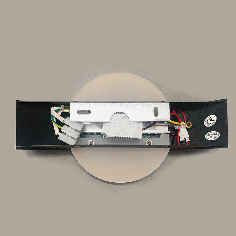Curved Square Round Acrylic Wall Lamp