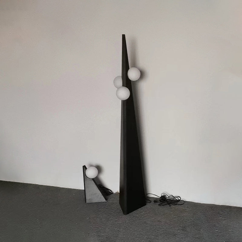 Triangle Cone 3-Light Floor Lamp