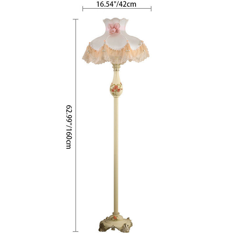 Umbrella Round Floor Lamp