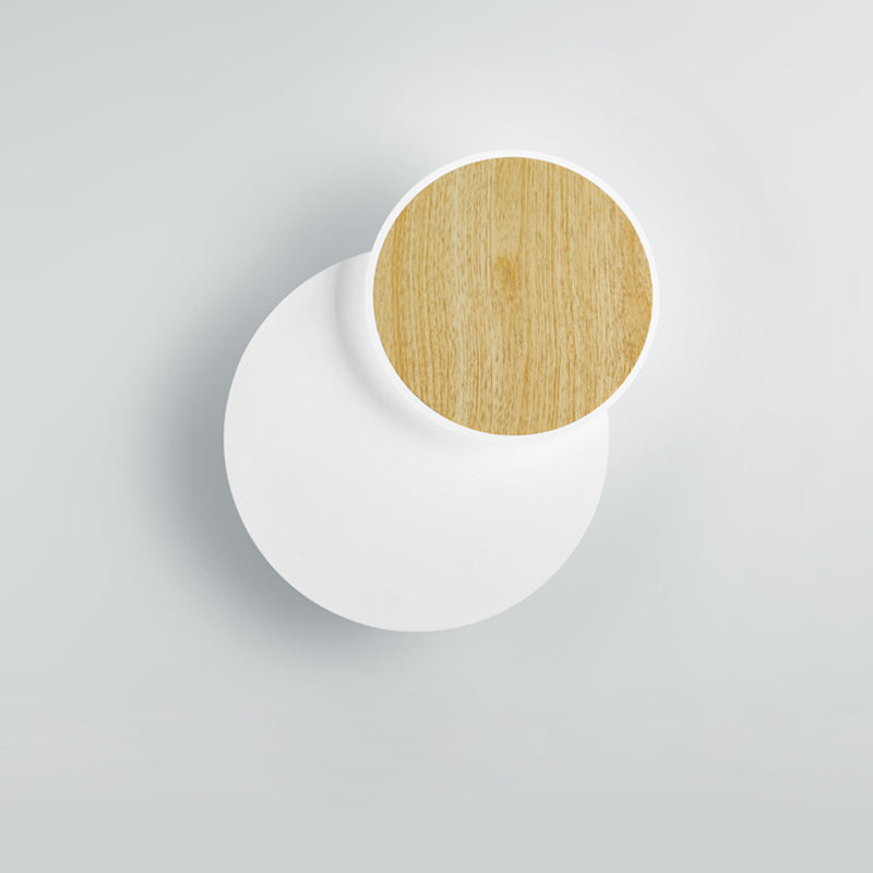 Round Square Acrylic Iron Wall Lamp