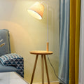 Contemporary Scandinavian Round Triangle Floor Lamp