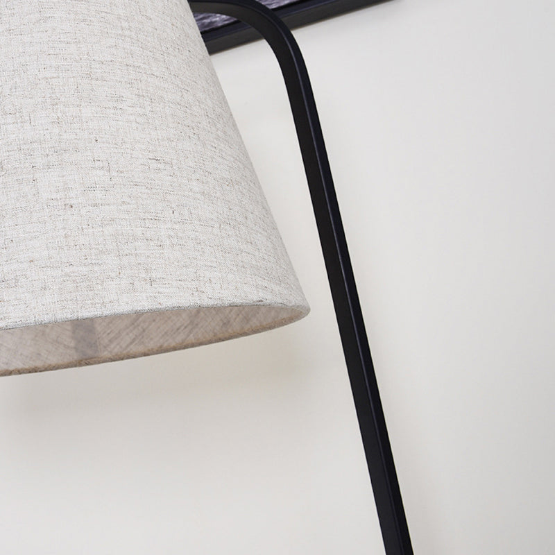 Contemporary Scandinavian Round Triangle Floor Lamp