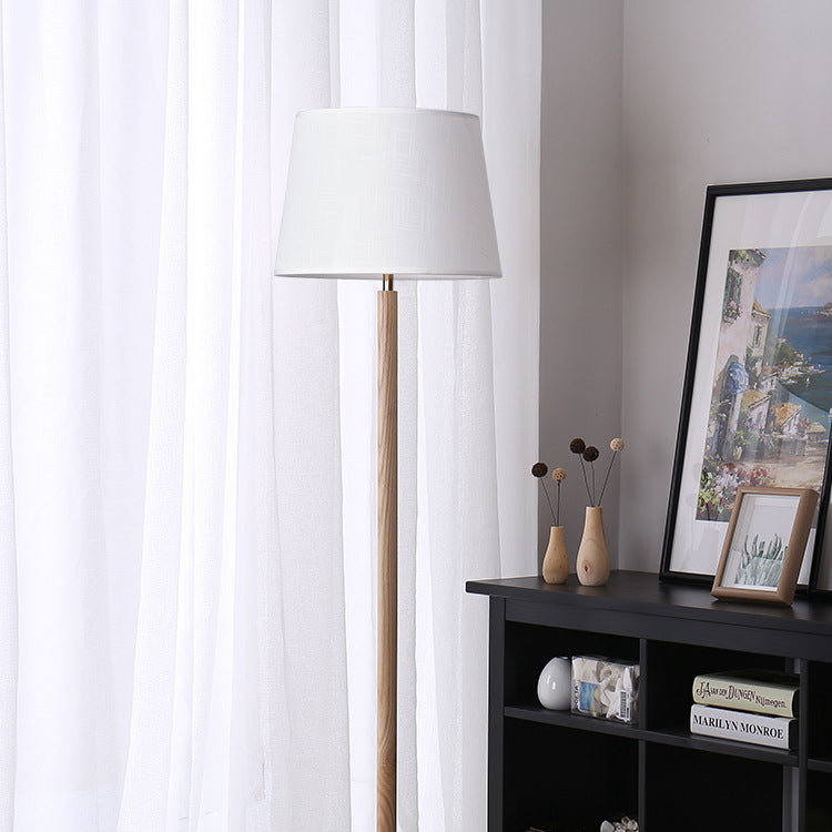 Traditional Vintage Cylinder Cone Floor Lamp