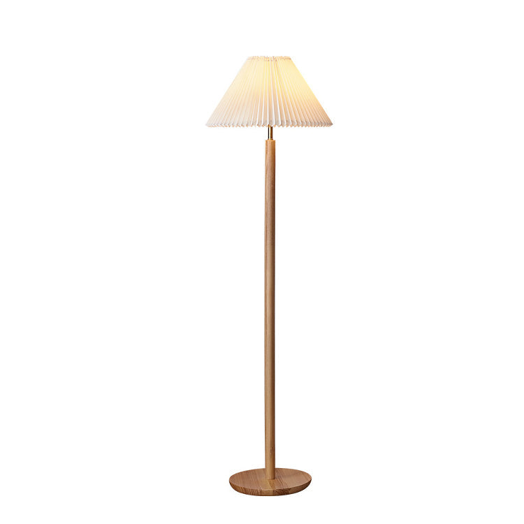 Traditional Vintage Cylinder Cone Floor Lamp