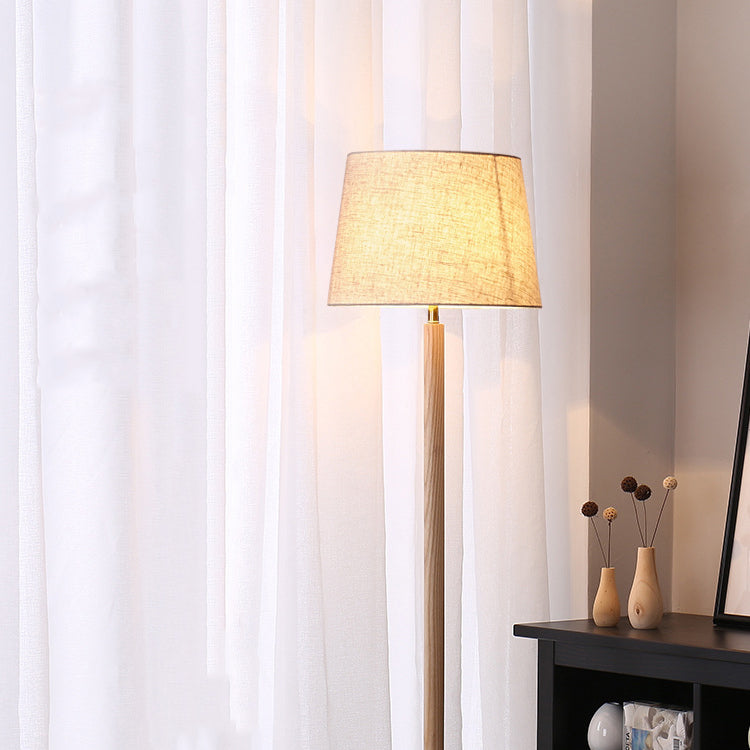 Traditional Vintage Cylinder Cone Floor Lamp