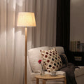 Traditional Vintage Cylinder Cone Floor Lamp