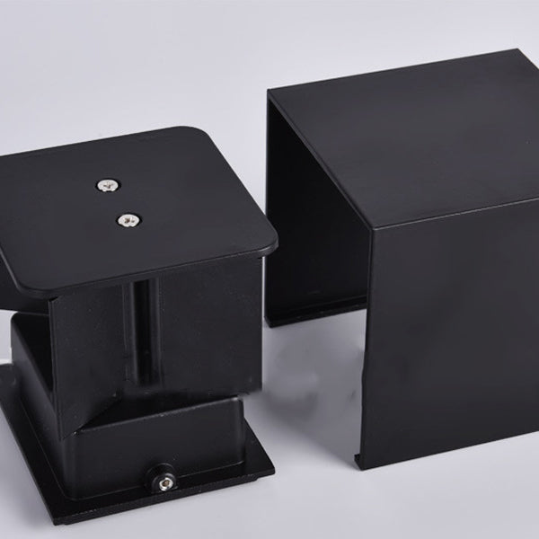 Rectangle Square Aluminum Living Wall Lamp