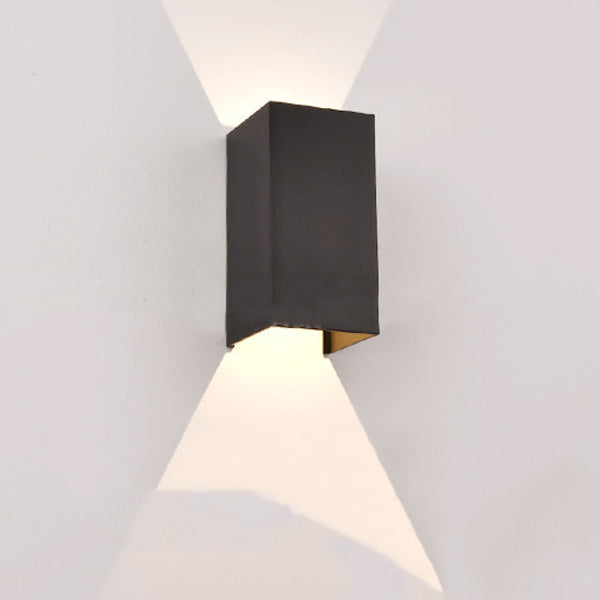 Rectangle Aluminum Living Room Wall Lamp
