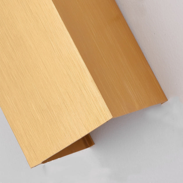 Rectangle Aluminum Living Room Wall Lamp