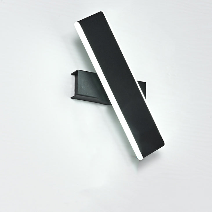 Rotatable Rectangle Acrylic Aluminum Wall Lamp