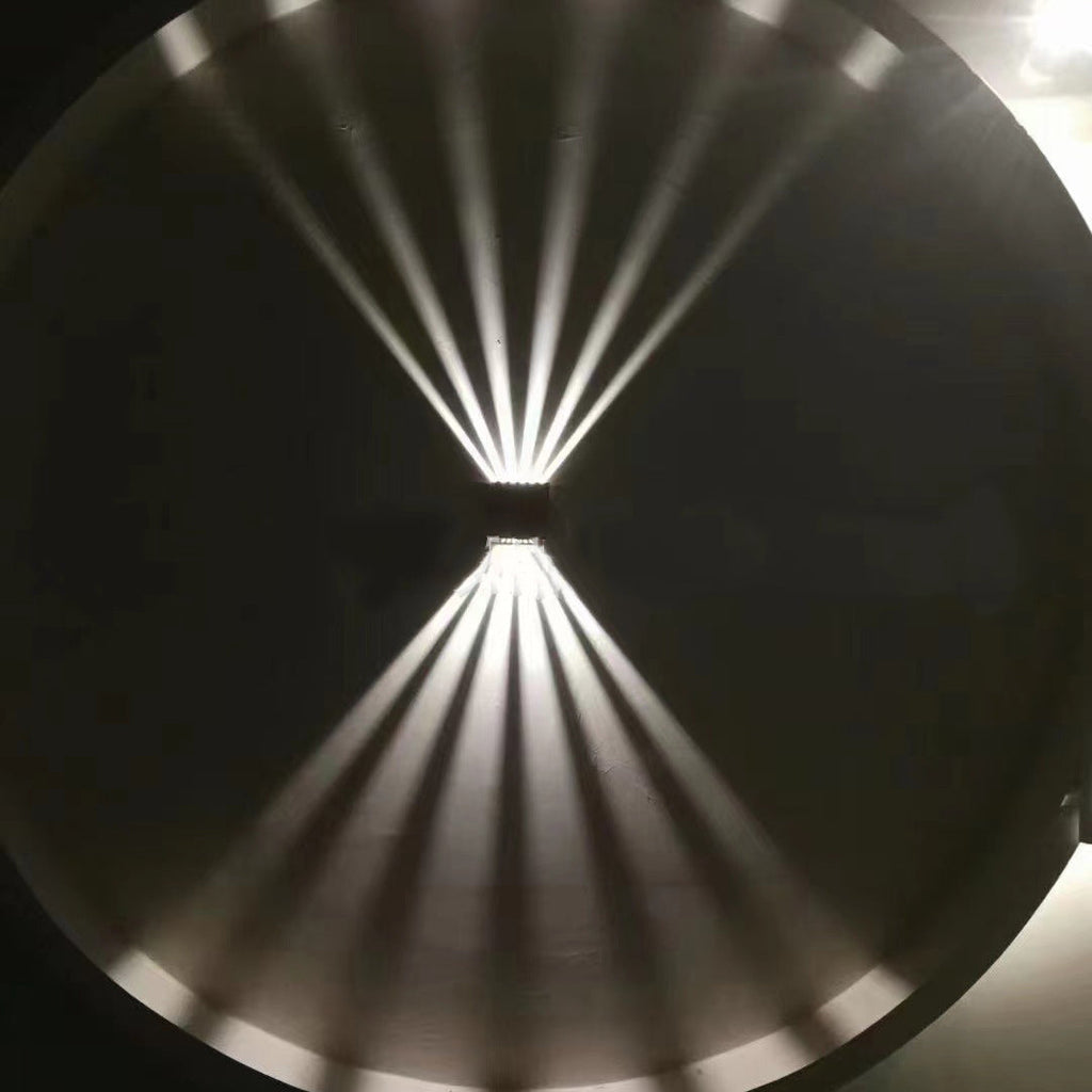 Square Aluminum Patio Outdoor Light