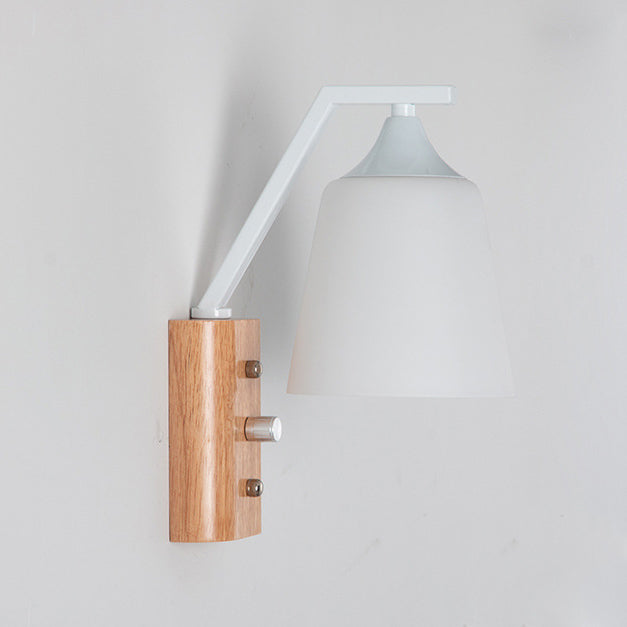Hexagon Round Square Glass Wall Lamp