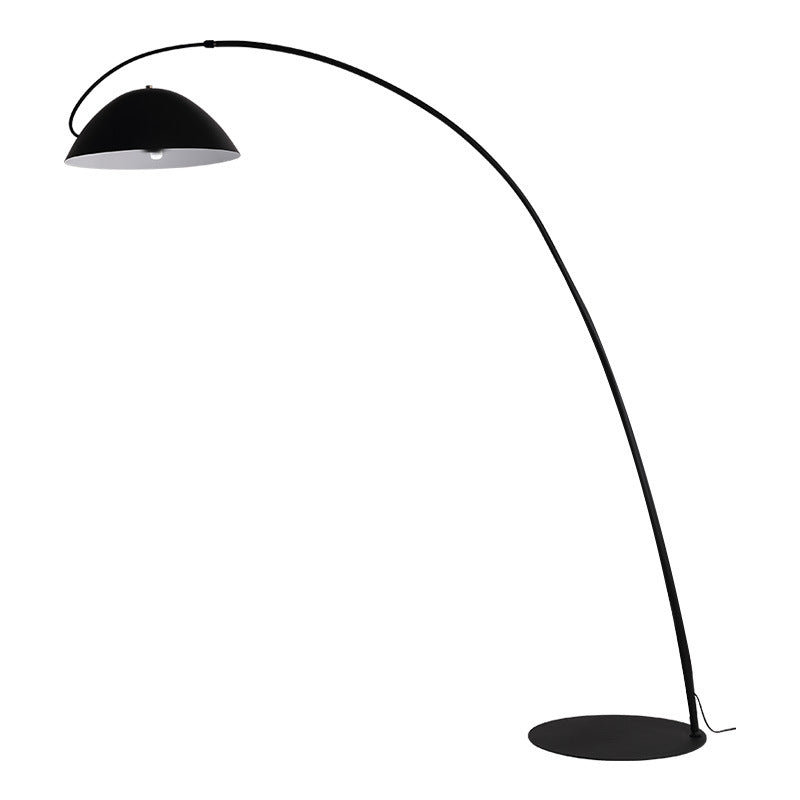 Semicircular Curved Iron Metal Floor Lamp