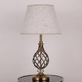 Hollow Round Bent Tube Table Lamp