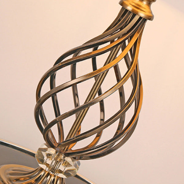 Hollow Round Bent Tube Table Lamp