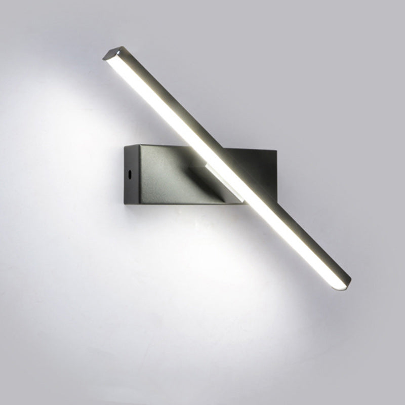 Long Rectangle Silicon Iron Wall Lamp
