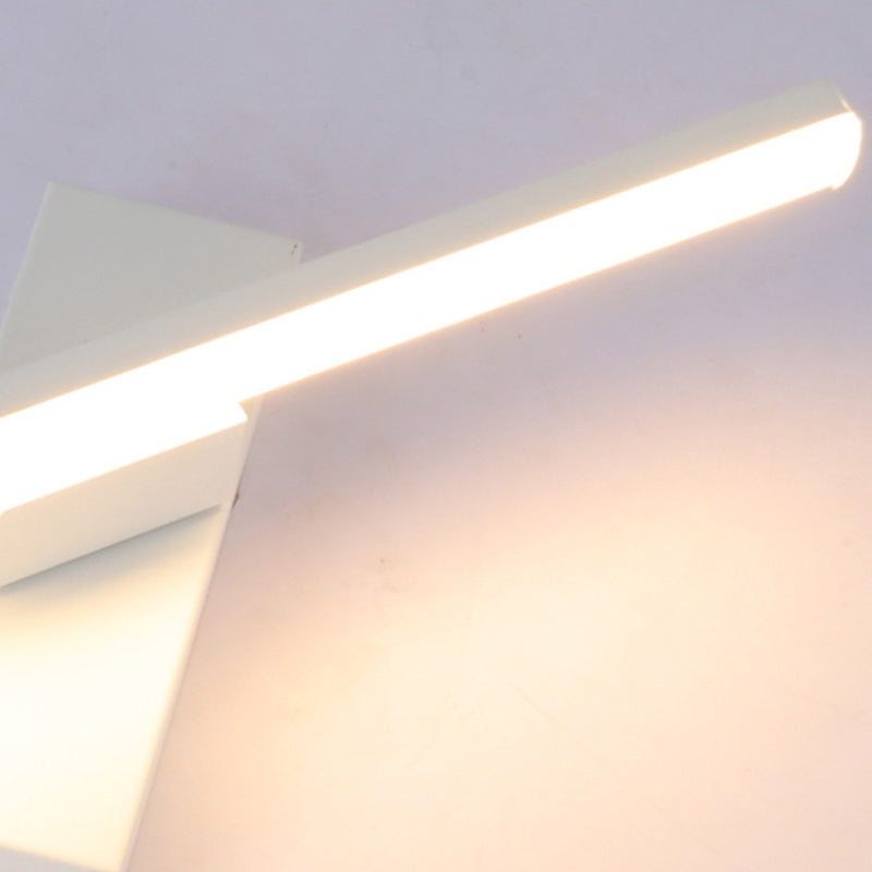 Long Rectangle Silicon Iron Wall Lamp