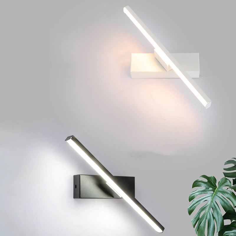 Long Rectangle Silicon Iron Wall Lamp