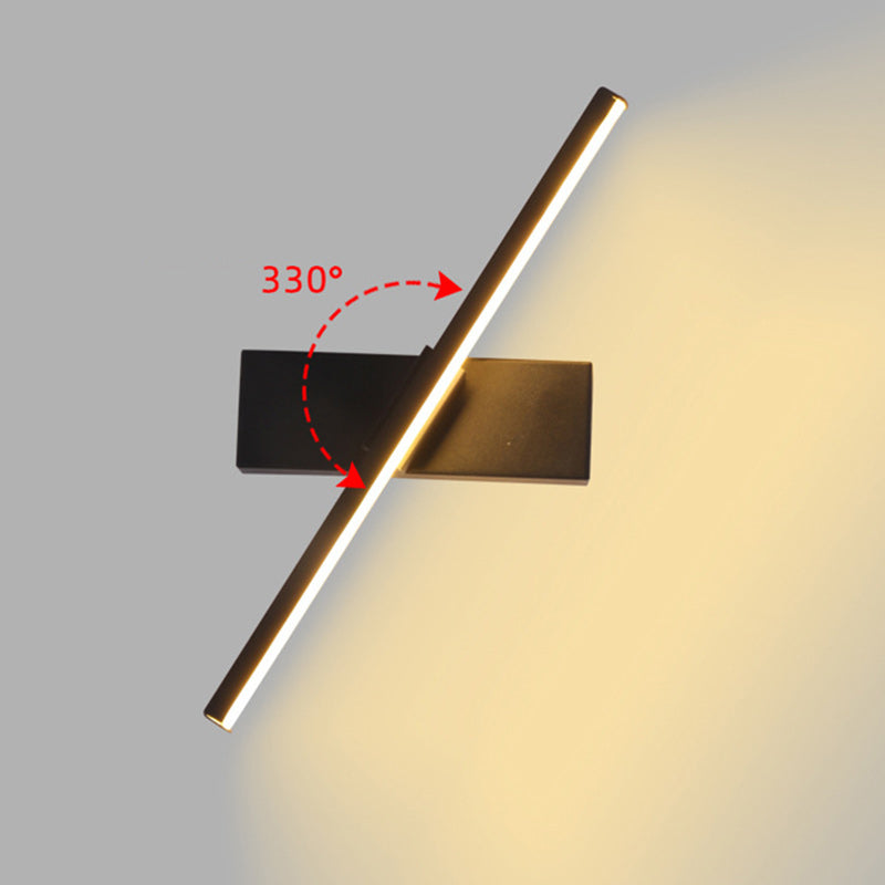 Long Rectangle Silicon Iron Wall Lamp