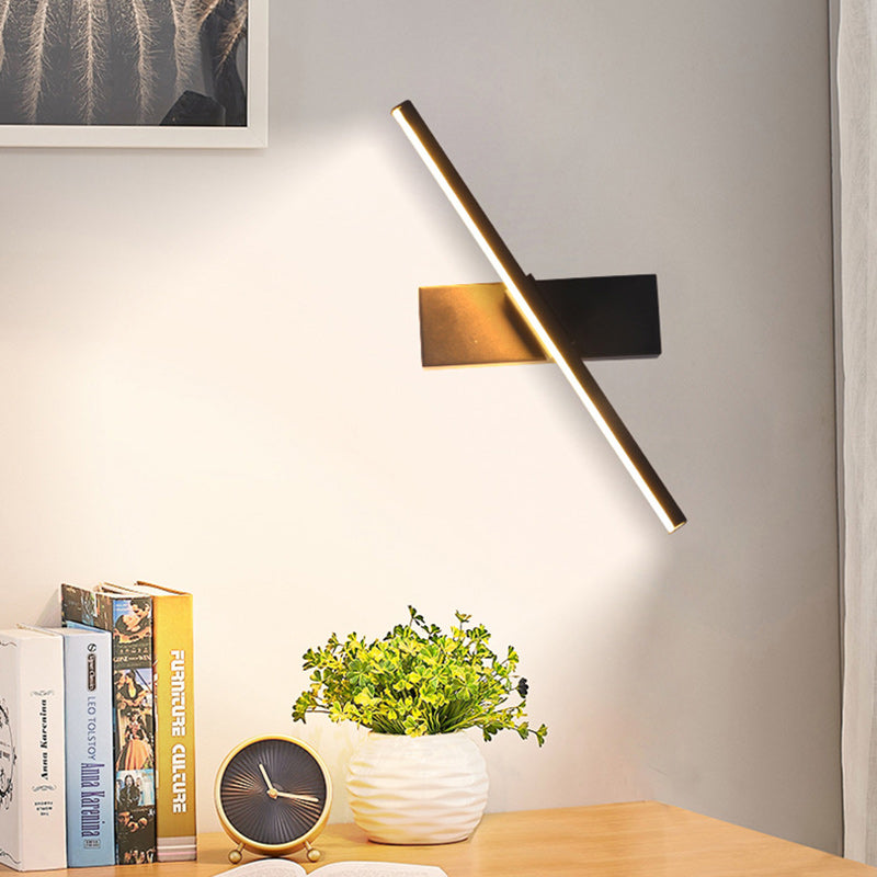 Long Rectangle Silicon Iron Wall Lamp